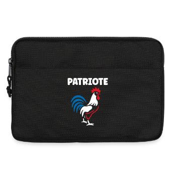 Coq français - Sacoche pour ordinateur portable 13 pouces - noir - Devant