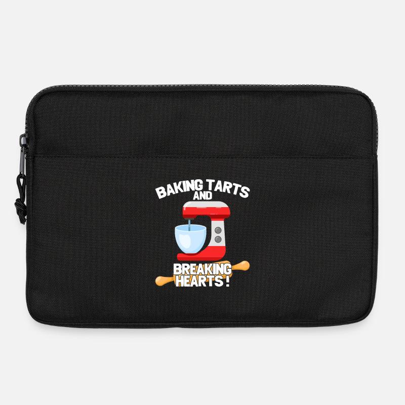 Torten backen und Herzen brechen - Laptoptasche 13" - Schwarz