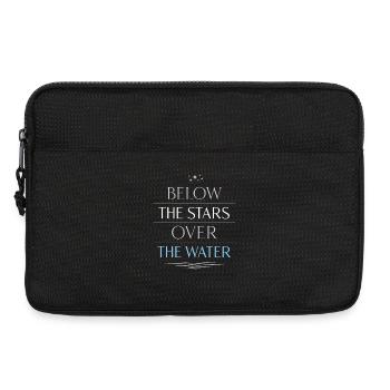 Night boating with - Laptop bag 13" - black - Front