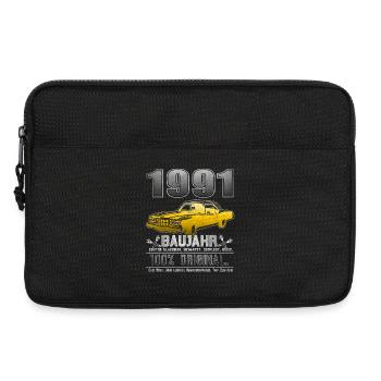 Original 1991 Jahrgang 1991 Retro Geburtstag 1991 - Laptoptasche 13" - Schwarz - Vorne