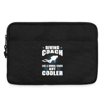 I'd rather be diving outfit - diver gift - Laptop bag 13" - black - Front