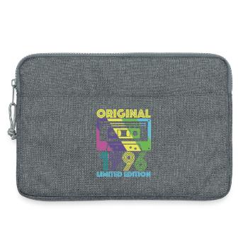 Original 1996 Cassette 30e Anniversaire 30 ans Tee - Sacoche pour ordinateur portable 13 pouces - gris chiné - Devant