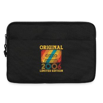 20th Anniversary 20 Years 2006 Birthday Gift - Laptop bag 13" - black - Front