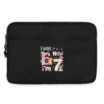 J’avais maintenant 6 ans, 7 ans - Sacoche pour ordinateur portable 13 pouces - noir - Devant