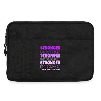 Sarkoidose - Laptoptasche 13" - Schwarz - Vorne