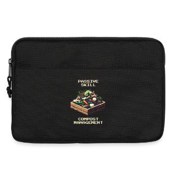 Compost Management | Composting & Garden - Laptop bag 13" - black - Front