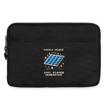Solar Energy | Offgrid & Self-Sufficiency - Laptop bag 13" - black - Front
