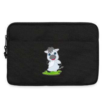 Esel Jogger Joggen Sport - Laptoptasche 13" - Schwarz - Vorne