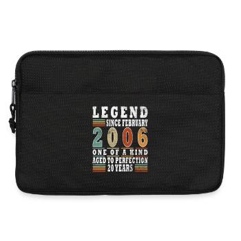 February 2006 Jubilee 2006 Legends February - Laptop bag 13" - black - Front