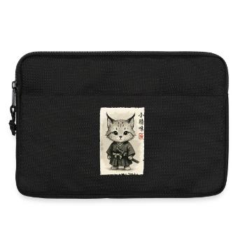 Cats Samurai - Sacoche pour ordinateur portable 13 pouces - noir - Devant