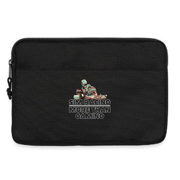 Sim-Racing mehr als Gaming - Laptoptasche 13" - Schwarz - Vorne
