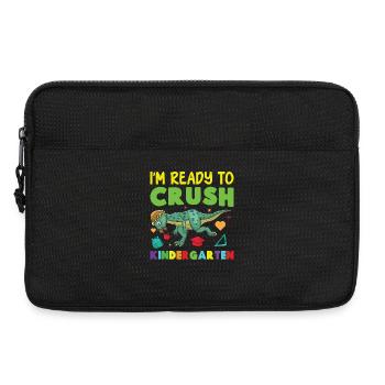 Tenue de maternelle Pachycephalosaurus - Sacoche pour ordinateur portable 13 pouces - noir - Devant