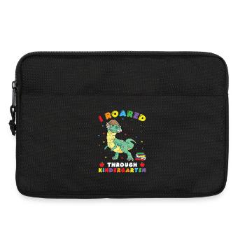 Costume de maternelle Costume de dinosaure - Sacoche pour ordinateur portable 13 pouces - noir - Devant