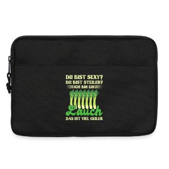 Haltérophiles TU ES SEXY, TU ES PLUS RAIDE Fun - Sacoche pour ordinateur portable 13 pouces - noir - Devant