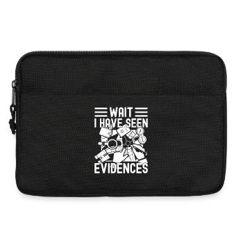 Forensic Analyst Have Seen Evidences Squad Crime - Laptoptasche 13" - Schwarz - Vorne