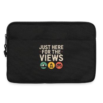 Views First Outdoor Tee - Laptop bag 13" - black - Front
