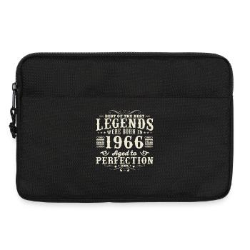 1966 Vintage Retro Geburtstagsgeschenk - Laptoptasche 13" - Schwarz - Vorne