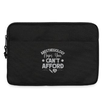 Anesthesiologist Naps Can´t Afford Anesthesia - Laptoptasche 13" - Schwarz - Vorne