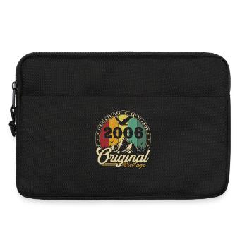 Original 2006 Vintage Vintage Anniversary Rétro - Sacoche pour ordinateur portable 13 pouces - noir - Devant