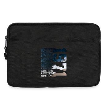 LIMITED EDITION 1971 55 YEARS 55TH BIRTHDAY - Laptop bag 13" - black - Front