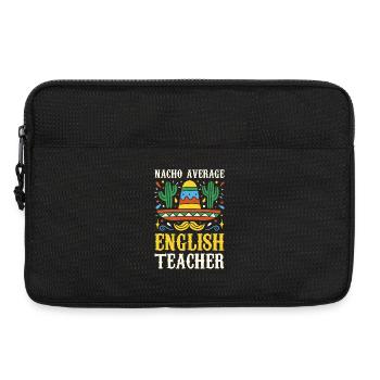 Nacho Average English Teacher - Laptoptasche 13" - Schwarz - Vorne