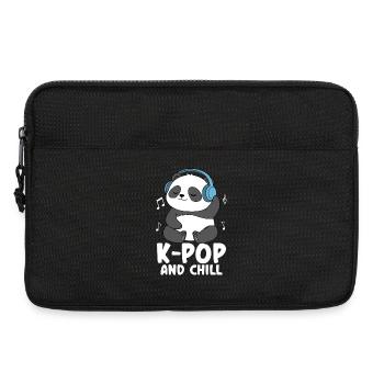 K Pop And Chill - Sacoche pour ordinateur portable 13 pouces - noir - Devant
