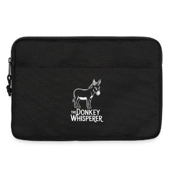  The Donkey Whisperer Lustiger Esel Spruch Für - Laptoptasche 13" - Schwarz - Vorne
