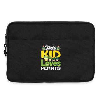 Pflanzenliebhaber This Kid Loves Plants Gardener - Laptoptasche 13" - Schwarz - Vorne