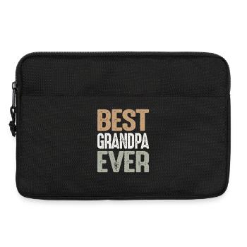 Best Grandpa Ever Classic Family Pride Grandpa - Laptop bag 13" - black - Front