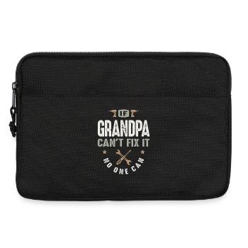 Si Grand-père ne peut pas le réparer, personne ne peut être drôle Handy - Sacoche pour ordinateur portable 13 pouces - noir - Devant