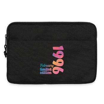 February 1996 30th Anniversary 30 Years Vintage Retro - Laptop bag 13" - black - Front