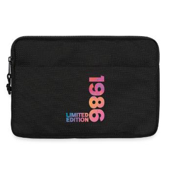 1986 40th Anniversary Birthday Gift - Laptop bag 13" - black - Front