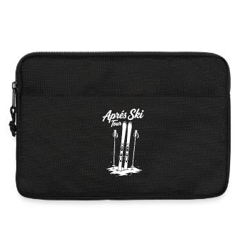 Après-ski tour Skiing Winter holiday Group - Laptop bag 13" - black - Front