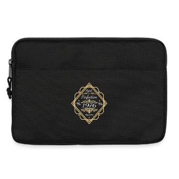 50 Geburtstag Jahrgang 1976 Vintage Ornamente - Laptoptasche 13" - Schwarz - Vorne