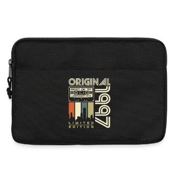 1997 Vintage Born Birthday Retro Gift - Laptop bag 13" - black - Front