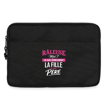 Complaining I'm My Father's Daughter Gift - Laptop bag 13" - black - Front