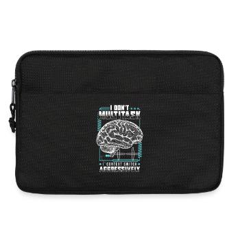 Neurodivergent Neurodiversity Neurodiverse - Laptop bag 13" - black - Front