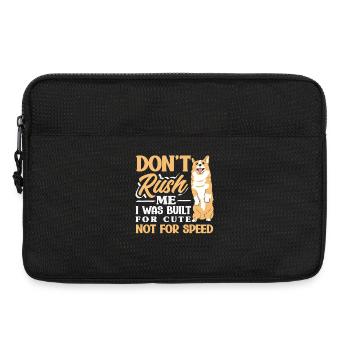 Wait for me, I've got little legs - Laptop bag 13" - black - Front