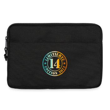 14th Birthday Boy Girls Limited Edition 14 - Laptop bag 13" - black - Front