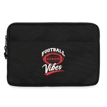 Football Vibes Season Player Fan - Laptoptasche 13" - Schwarz - Vorne