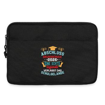 Graduation from primary school in 2026 Legend leaves - Laptop bag 13" - black - Front