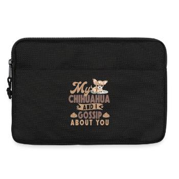 Chihuahua Chihuahueño My Chihuahua - Laptoptasche 13" - Schwarz - Vorne