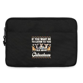 Chihuahua Chihuahueño If You Want - Laptoptasche 13" - Schwarz - Vorne