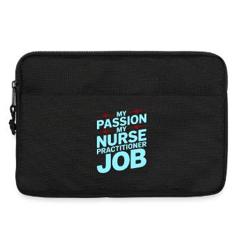 Nurse Practitioner My Passion My Advanced Nursing - Laptoptasche 13" - Schwarz - Vorne