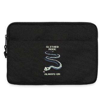 La mode Slither Toujours En Activité | Mentalité du serpent - Sacoche pour ordinateur portable 13 pouces - noir - Devant