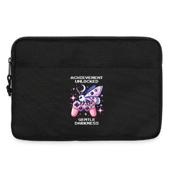 Sanfte Dunkelheit freigeschaltet | Soft Goth - Laptoptasche 13" - Schwarz - Vorne