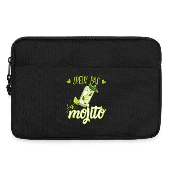 I Can't I Have Mojito - Humor Mojito Cocktail - Laptop bag 13" - black - Front