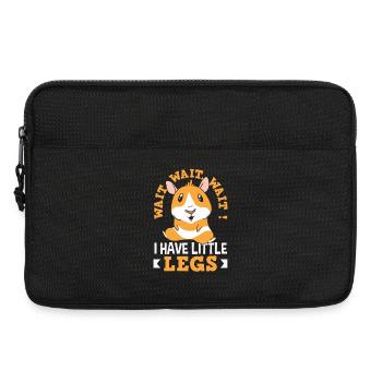 Wait for me, I've got little legs - Laptop bag 13" - black - Front