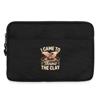 Pottery Addict Clay Art Creative Motif - Laptop bag 13" - black - Front