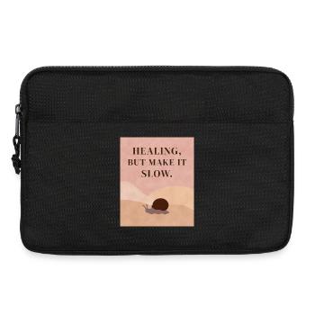 Healing, but make it slow - Laptop bag 13" - black - Front